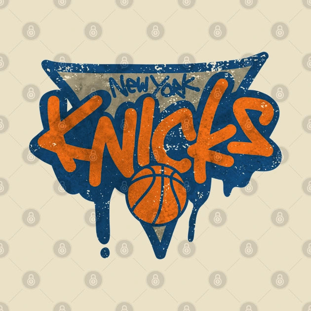New York Knicks - Vintage Style Urban T-Shirt