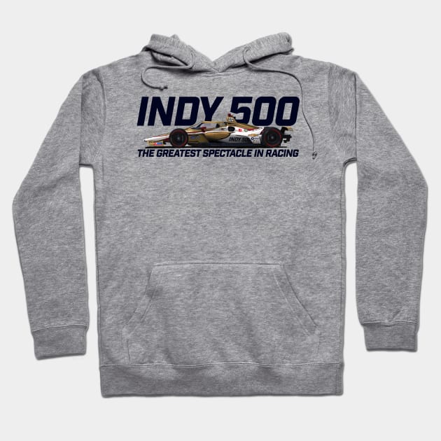 Indy Greatest Spectacle (Blue Text) Hoodie