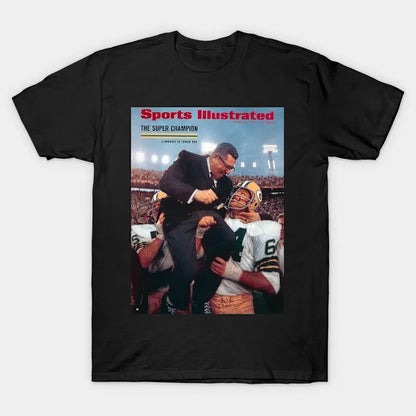 Vince Lombardi Green Bay Super Bowl Ii T-Shirt