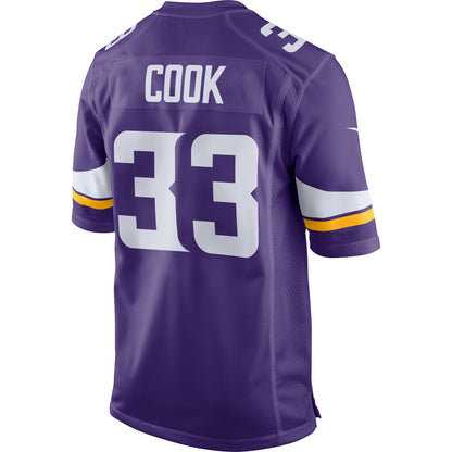Dalvin Cook Minnesota Vikings Player Game Jersey - Purple