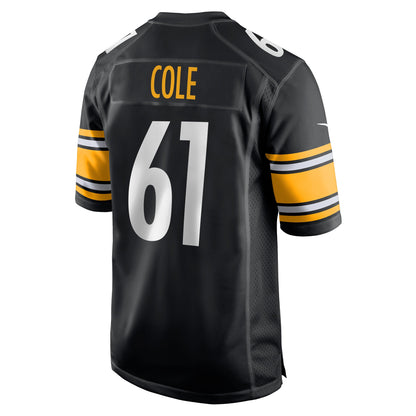 Mason Cole Pittsburgh Steelers Game Player Jersey - Black