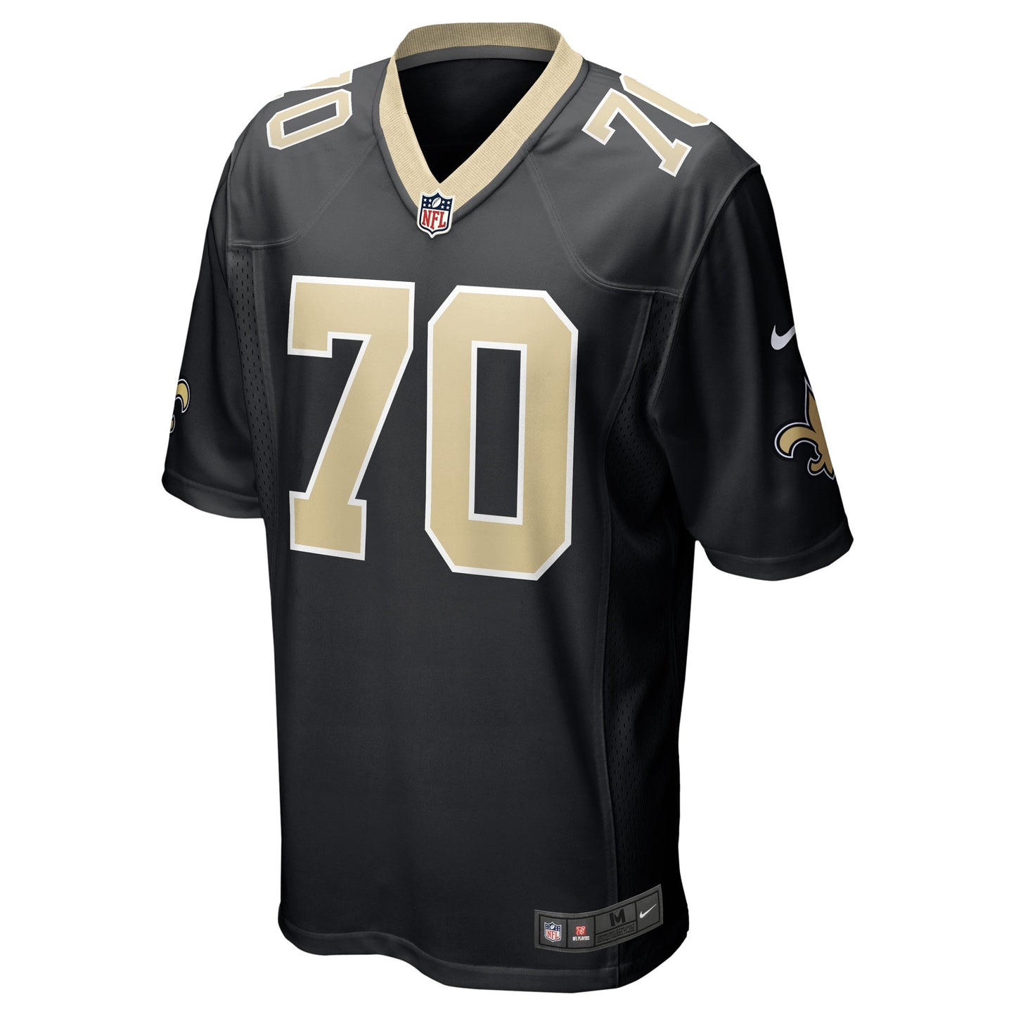 Trevor Penning New Orleans Saints Player Game Jersey - Black