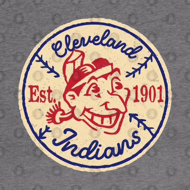 Indians Patch By Buck Tee Hoodie