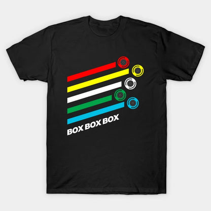 Box Box Box F1 Tyre Compound Options T-Shirt