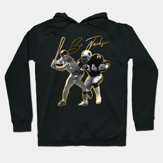 Bo Jackson Gold Tribute Hoodie