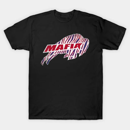 Buffalo Bills Logo Mafia Buffalo Bills Logo Mafia - Moonflare #57 T-Shirt