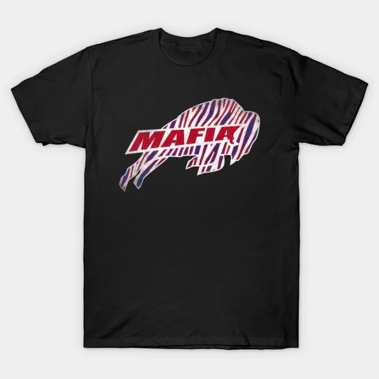 Buffalo Bills Logo Mafia Buffalo Bills Logo Mafia - Moonflare #57 T-Shirt