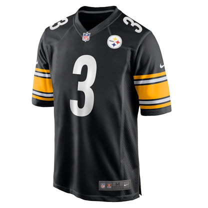 Dwayne Haskins Pittsburgh Steelers Game Jersey - Black