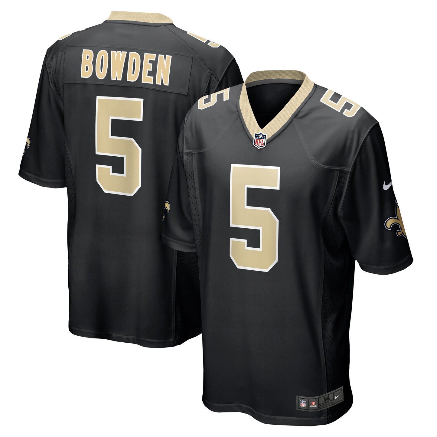 Lynn Bowden Jr. New Orleans Saints Team Game Jersey - ?Black