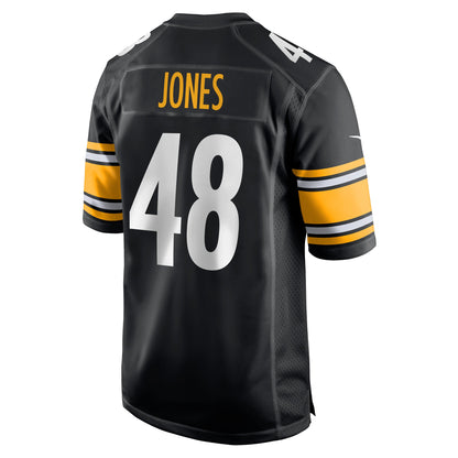 Jamir Jones Pittsburgh Steelers Team Game Player Jersey - Black