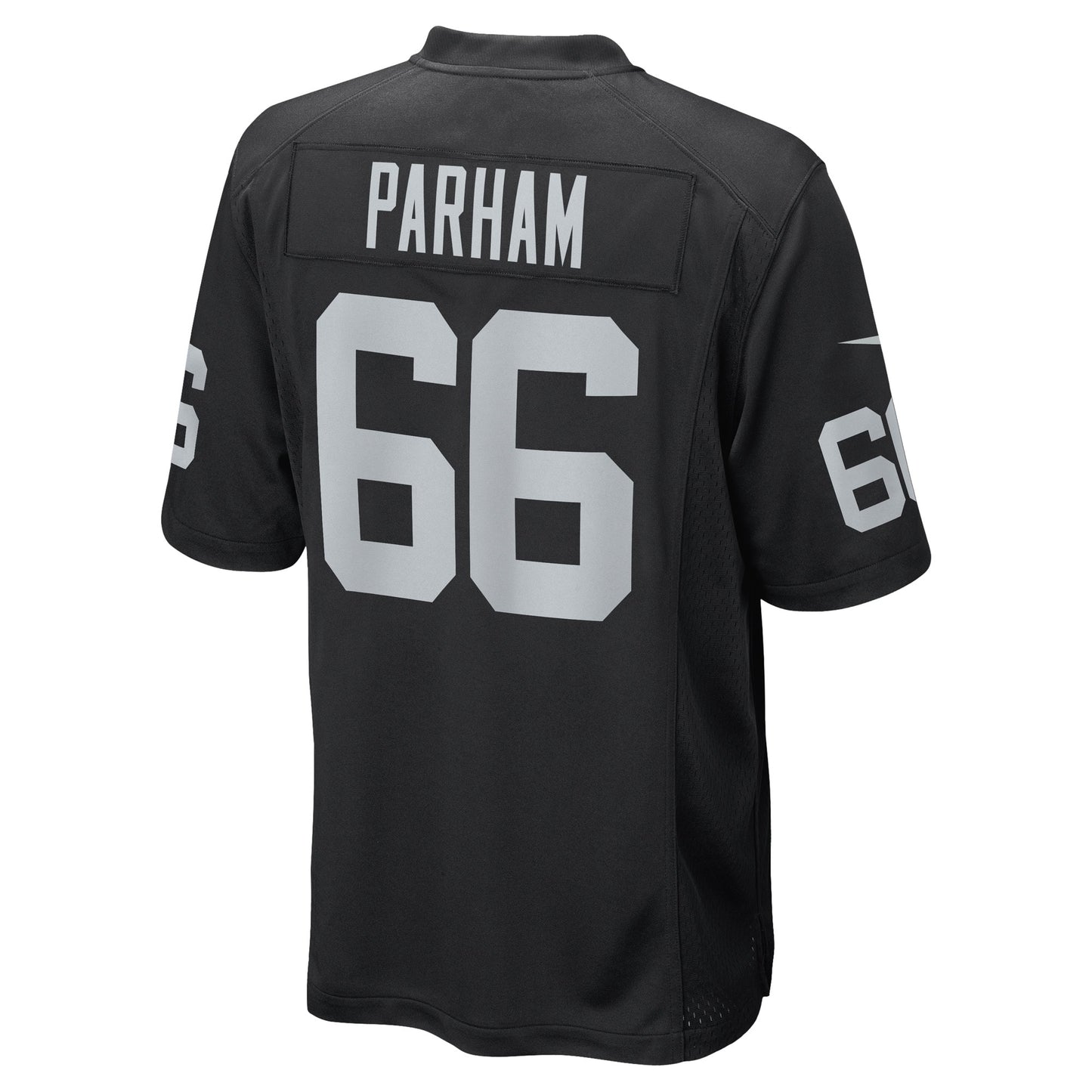 Dylan Parham Las Vegas Raiders Game Player Jersey - Black
