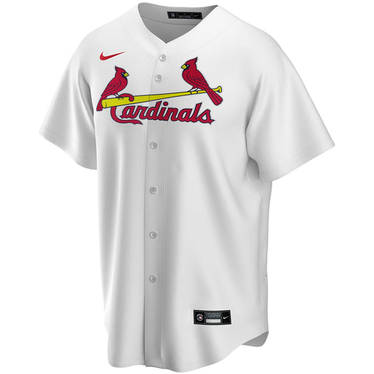 St. Louis Cardinals Home Replica Custom Jersey - White