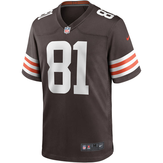 Austin Hooper Cleveland Browns Game Jersey - Brown