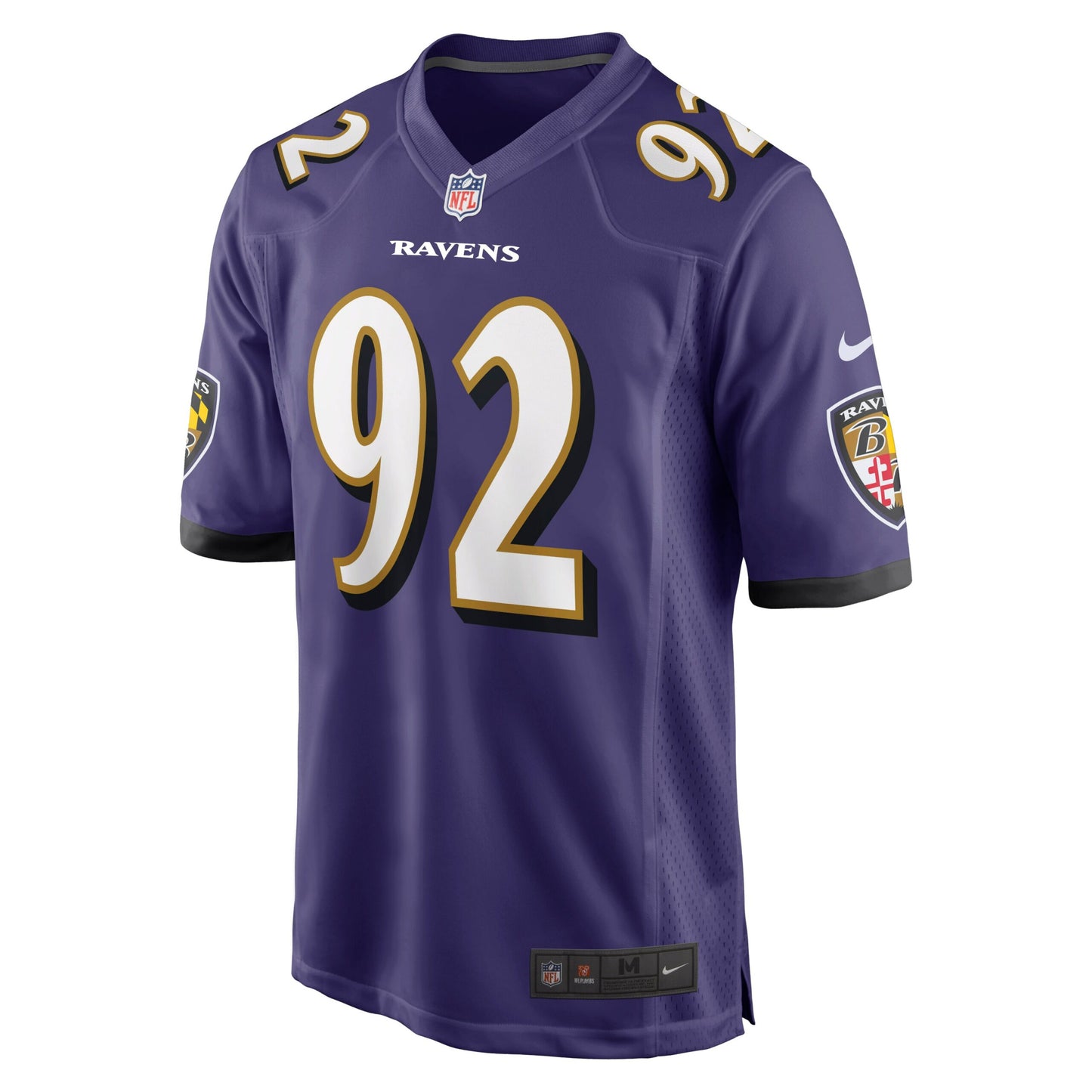 Justin Madubuike Baltimore Ravens Game Player Jersey - Purple