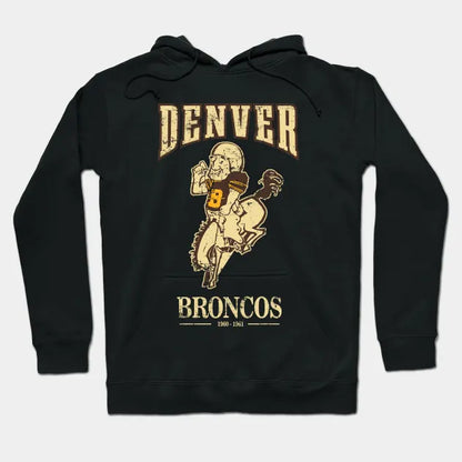 Broncos Football Vintage Hoodie