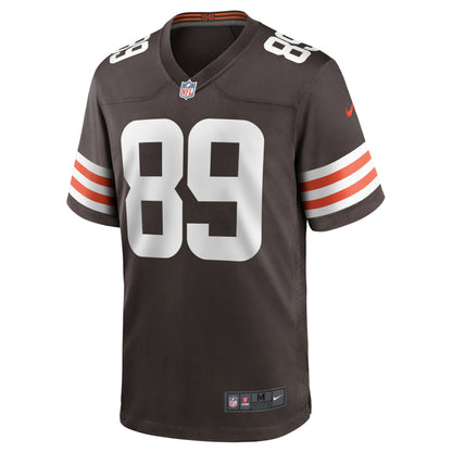 Stephen Carlson Cleveland Browns Game Jersey - Brown