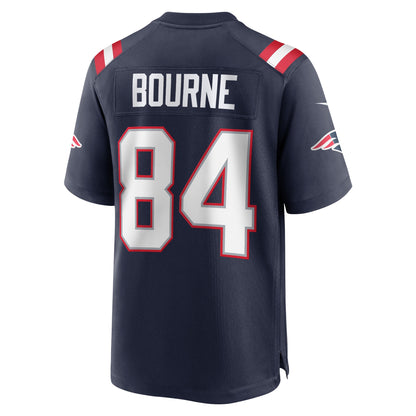 Kendrick Bourne New England Patriots Game Jersey - Navy