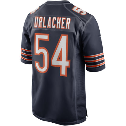 Brian Urlacher Chicago Bears Game Retired Player Jersey - Navy