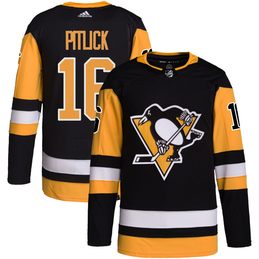 Rem Pitlick Pittsburgh Penguins Home Primegreen Authentic Pro Jersey - Black