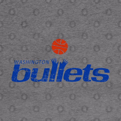 Washington Bullets Vintage Grunge Hoodie