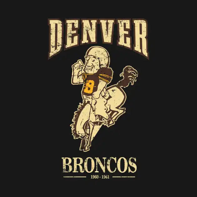 Broncos Football Vintage Hoodie