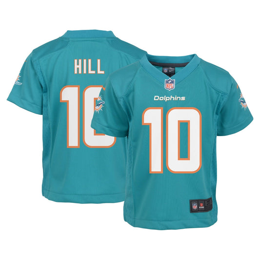 Preschool Tyreek Hill Aqua Miami Dolphins Game Jersey