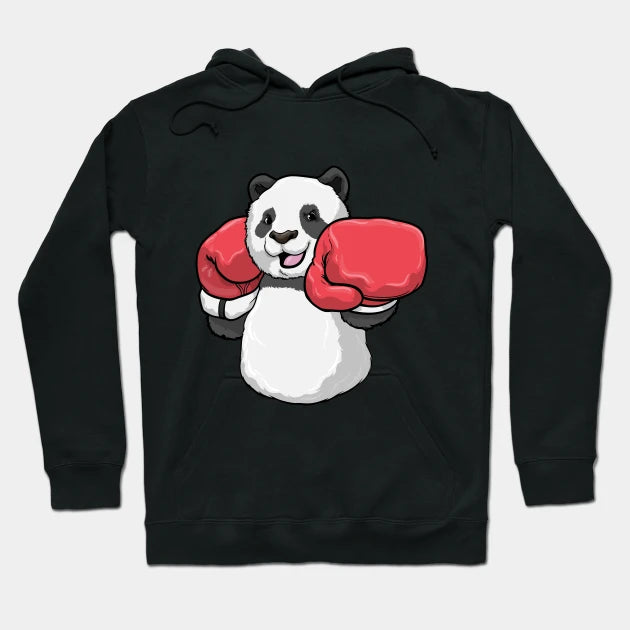 Panda Boxer Boxing Gloves Boxing Hoodie