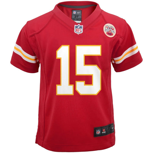 Preschool Patrick Mahomes Red Kansas City Chiefs Game Jersey