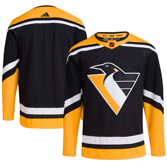 Pittsburgh Penguins Reverse Retro 2.0 Authentic Blank Jersey - Black