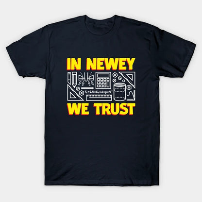 In Newey We Trust' F1 Design T-Shirt