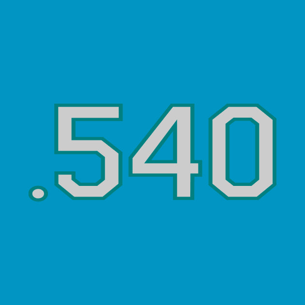 Mariners 540 Winning Percentage T-Shirt
