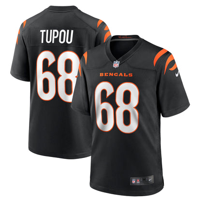 Josh Tupou Cincinnati Bengals Game Player Jersey - Black