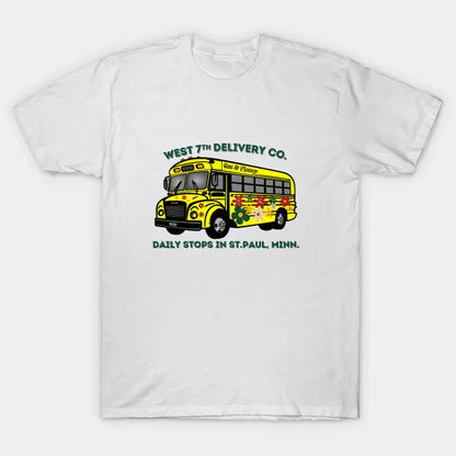 Minnesota Wild West 7Th Delivery Co. Gus Bus. And Flower 1 T-Shirt
