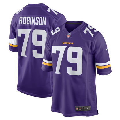 Tyrese Robinson Minnesota Vikings Team Game Jersey - ?Purple