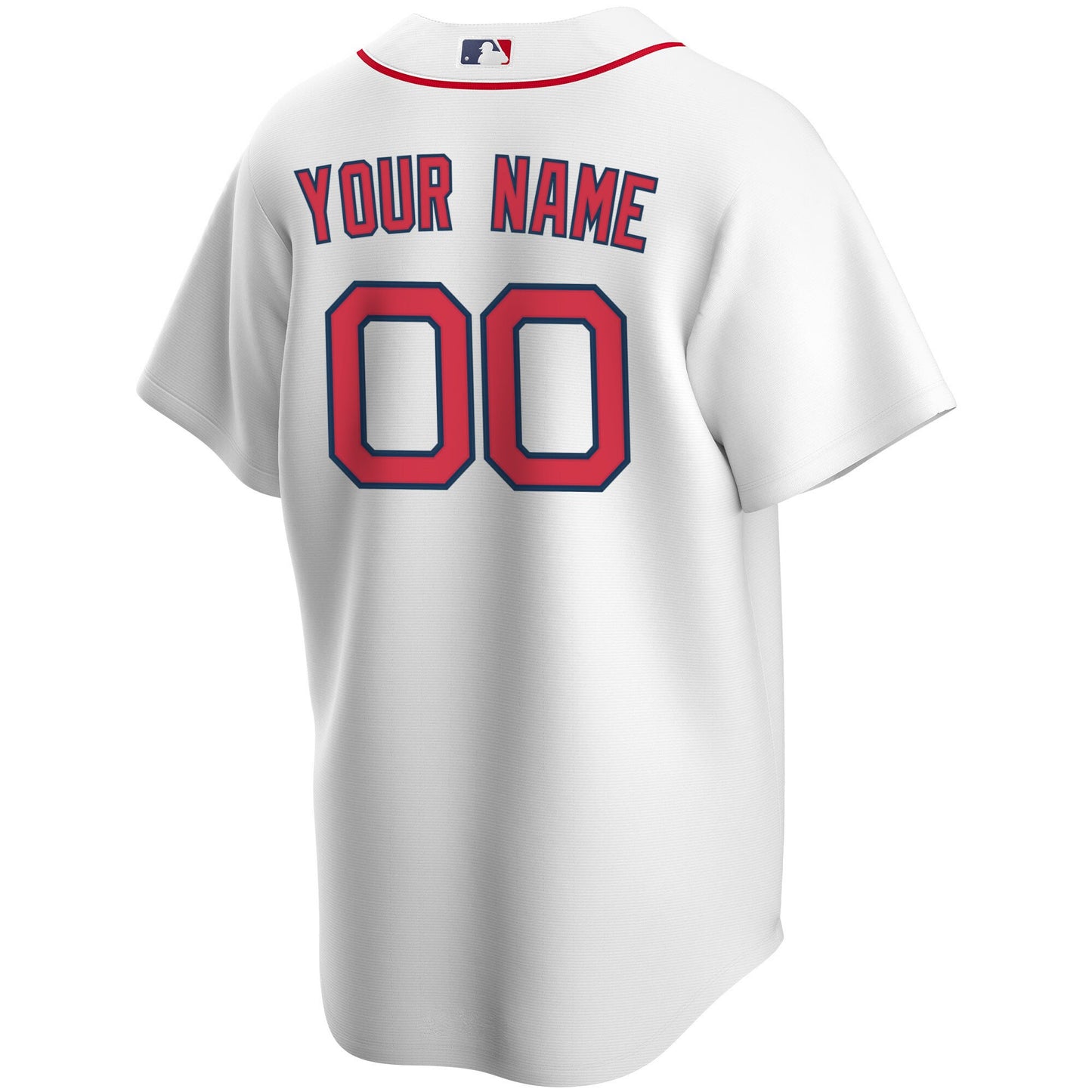 Boston Red Sox Home Replica Custom Jersey - White