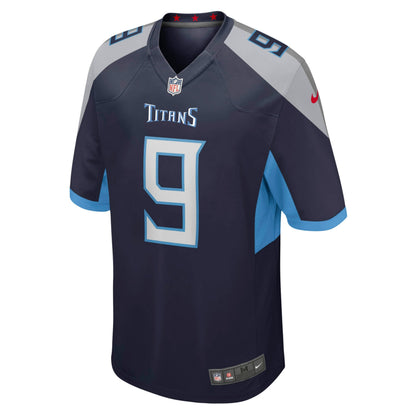 Steve McNair Tennessee Titans Game Retired Player Jersey - Navy