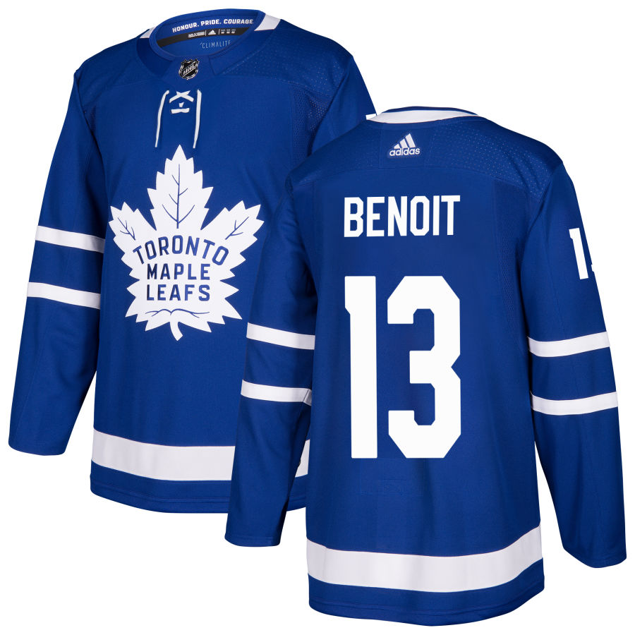 Simon Benoit Toronto Maple Leafs Authentic Jersey - Blue