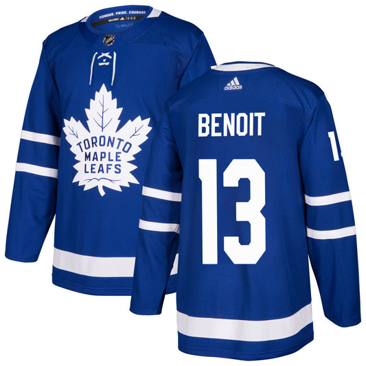 Simon Benoit Toronto Maple Leafs Authentic Jersey - Blue