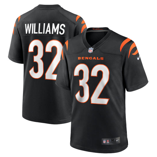 Trayveon Williams Cincinnati Bengals Game Jersey - Black