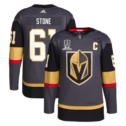 Mark Stone Vegas Golden Knights 2023 Stanley Cup Champions Authentic Alternate Player Jersey - Gray
