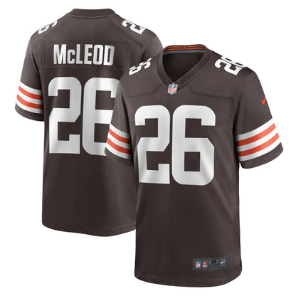 Rodney McLeod Cleveland Browns Team Game Jersey - ?Brown