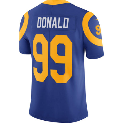 Men's Los Angeles Rams Aaron Donald Game Vapor Jersey Blue