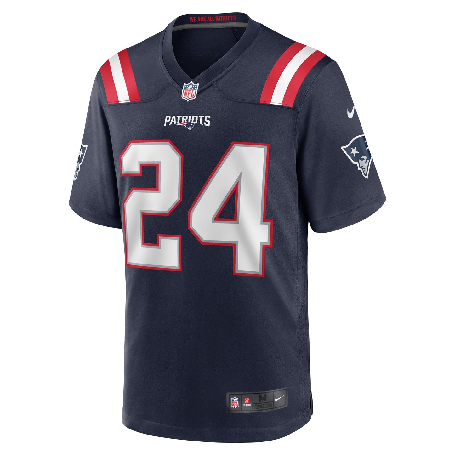 Joshuah Bledsoe New England Patriots Game Player Jersey - Navy