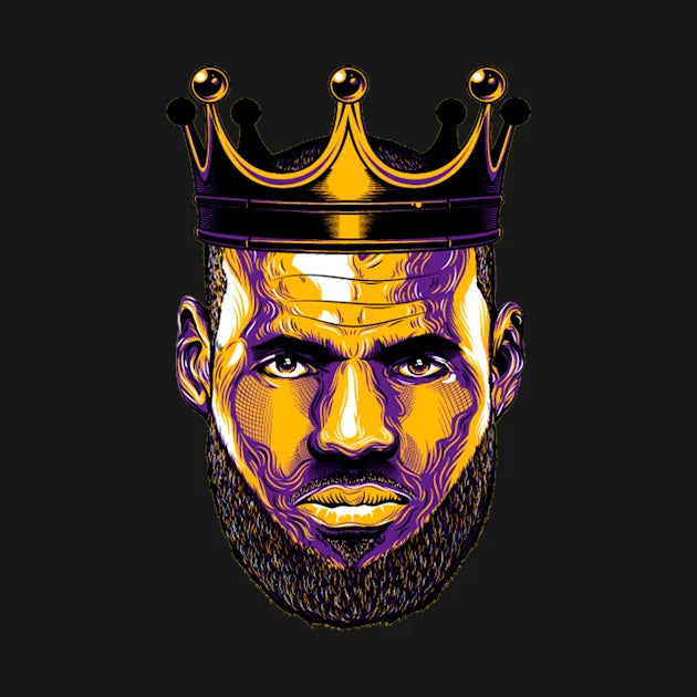 Lebron James Face T-Shirt