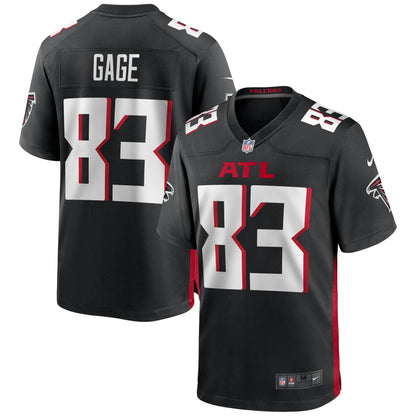Russell Gage Atlanta Falcons Game Jersey - Black