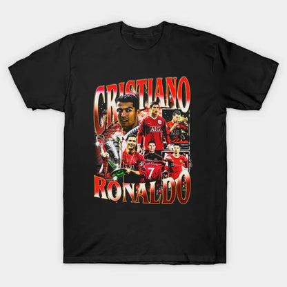 Cristiano Ronaldo Retro Bootleg T-Shirt