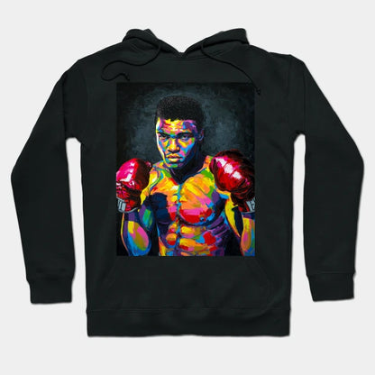 Muhammad Ali Art Work Hoodie