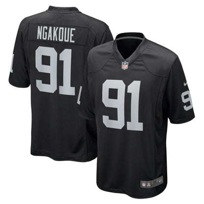 Yannick Ngakoue Las Vegas Raiders Game Jersey - Black