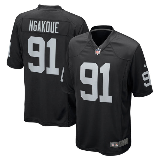 Yannick Ngakoue Las Vegas Raiders Game Jersey - Black