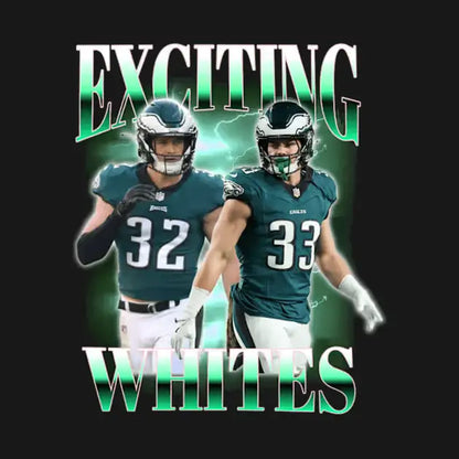 Official Exciting Whites Eagles - Cooper Dejean And Reed Blankenship Exciting Whites - Exciting Whites Eagles T-Shirt
